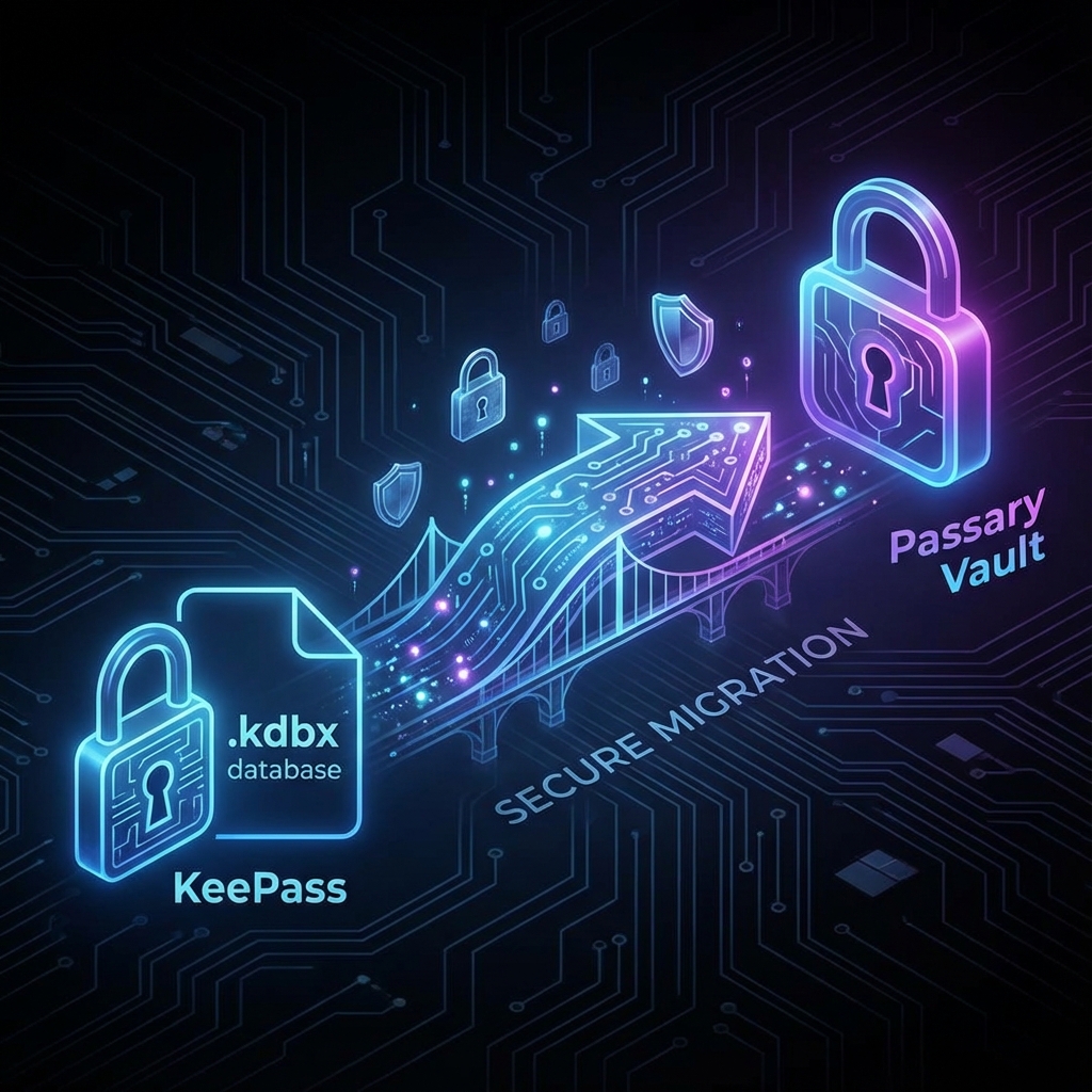 KeePass to Passary Import Process