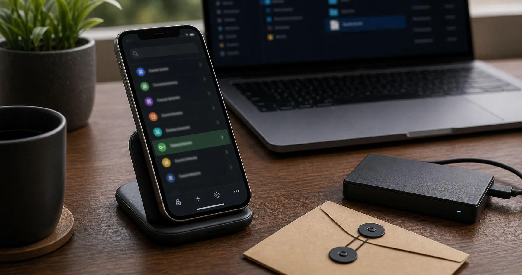 Realistic featured image for Password Manager No Account For iPhone