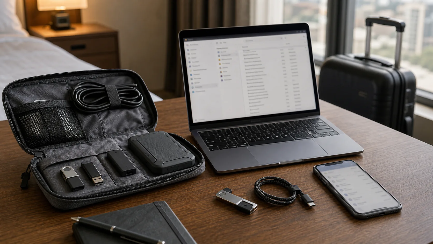 Realistic featured image for Password Manager No Account Portable Options